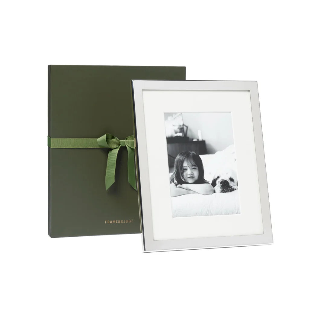 Fine Metal Frame Silver Plated: 9x11