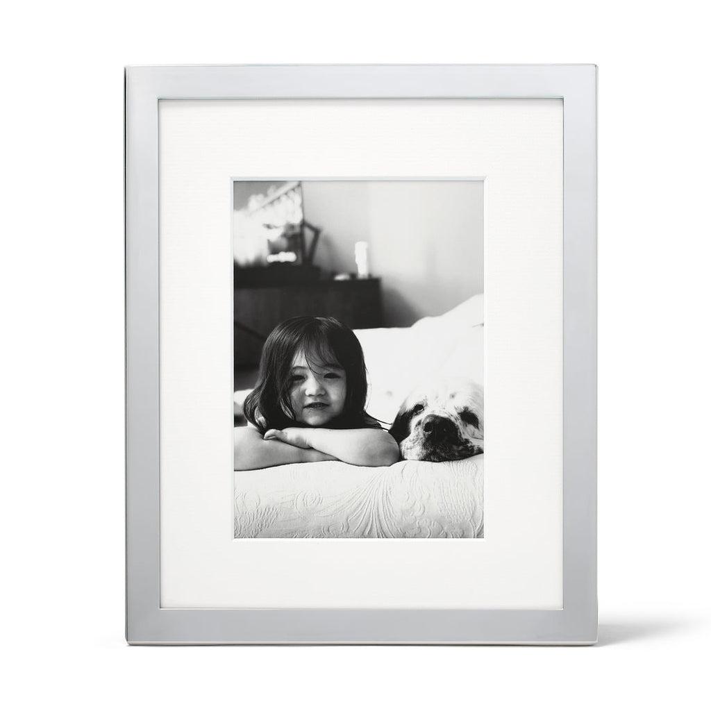 Fine Metal Frame Silver Plated: 9x11